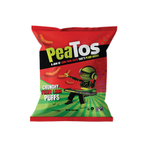 Load image into Gallery viewer, PeaTos Puffs, Fiery Lime, 0.5oz, 15Ct
