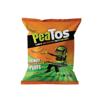 Load image into Gallery viewer, PeaTos Puffs, No Cheese, 0.5oz, 15Ct