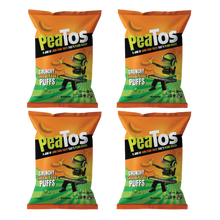 Load image into Gallery viewer, PeaTos Puffs, No Cheese, 3oz, 4Ct