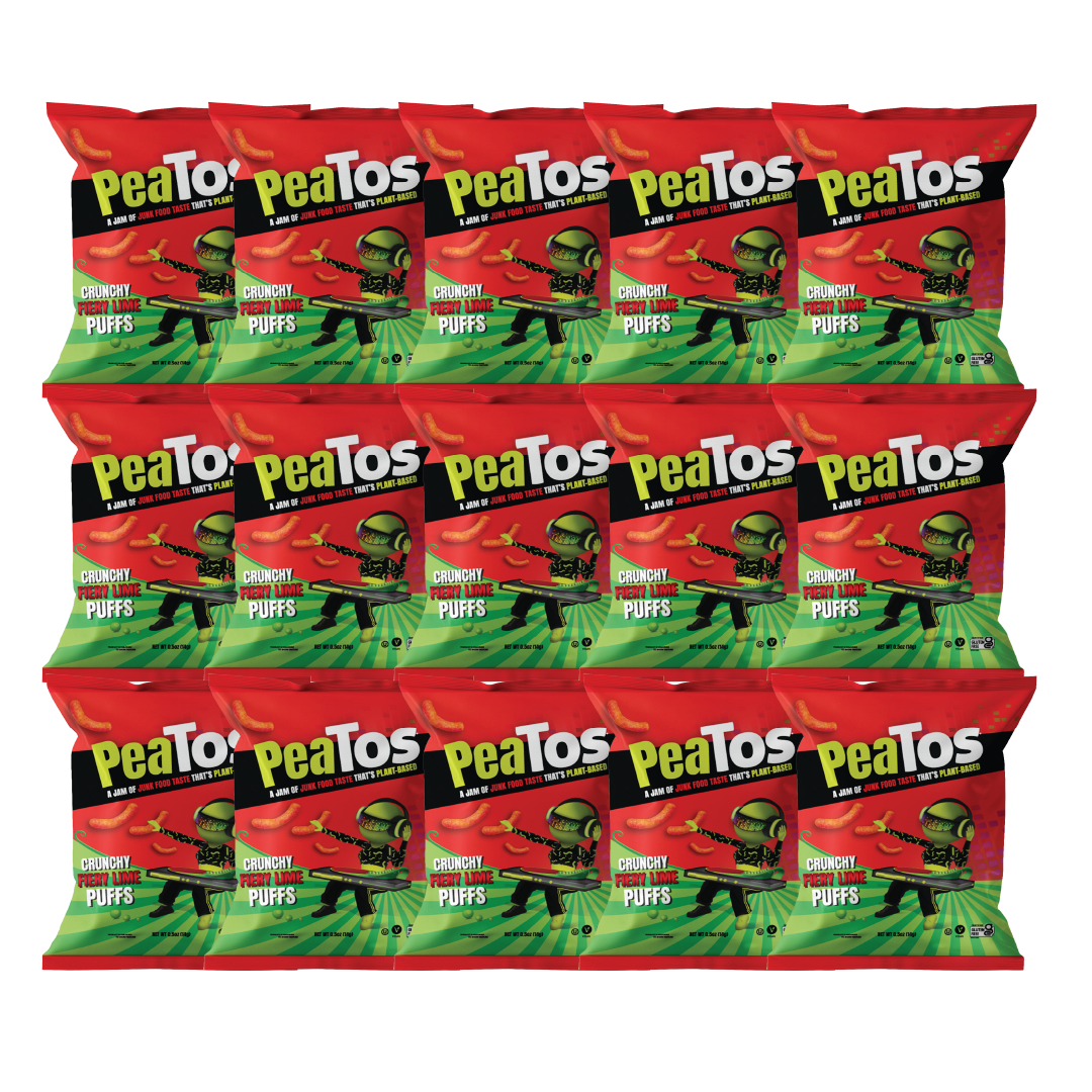 Searching For Vegan Pork Rinds Try Peatos Fiery Hot Curls